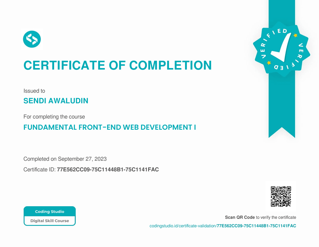 Fundamental Front-End Web Development