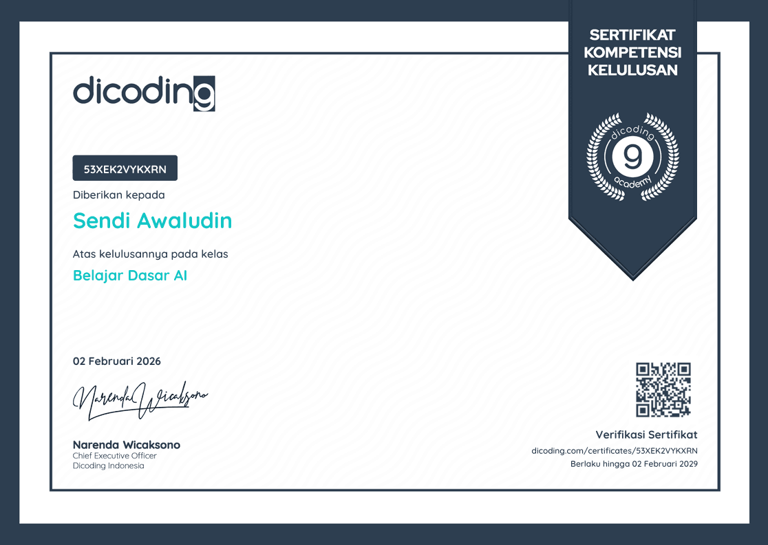 Course Certification 3